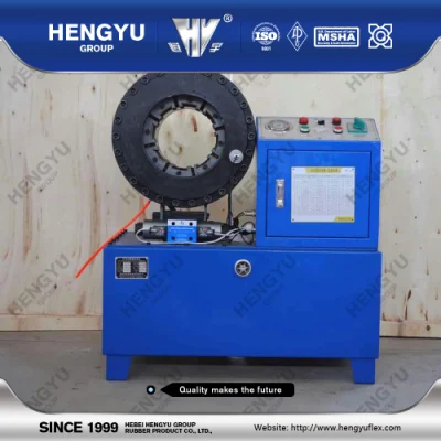 Máquinas prensadoras de mangueras de caucho hidráulicas para reparación de mangueras de alta presión